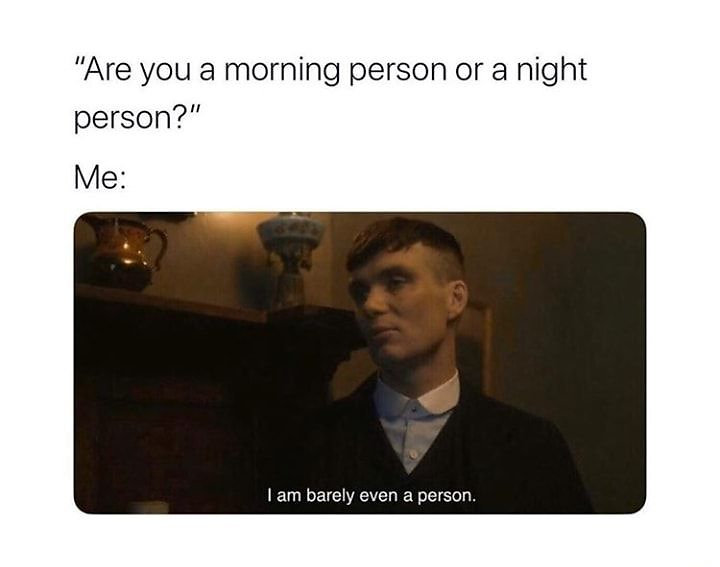 adhd night person meme